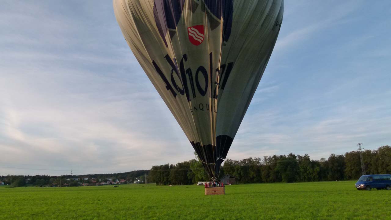 Ballonfahrt im Chiemgau